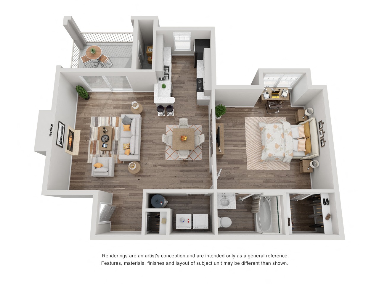 Floor plan layout diagram for The Ashford